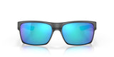 Oakley Two Face Sunglasses Matte Black Frame / Prizm Sapphire Polarized Lens OO9189-4660