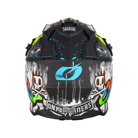 O'Neal 2 Series Rancid V.24 MX Helmet Black/White Motocross/ATV/Off Road/Dirt Bike