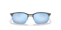 Oakley Wire Tap 2.0 Sunglasses Satin Lead Frame / Prizm Deep Water Polarized Lens OO4145-0660