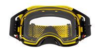 Oakley Airbrake MX Goggles Moto Yellow Strap/Clear Lenses OO7046-E2