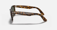 Ray-Ban Wayfarer Ease Polished Light Havana Frame/G-15 Green Lens RB4340 710 50