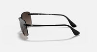 Ray-Ban RB4255 Chromance Polished Black Frame/Silver Lens RB4255 601/5J 60
