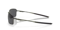 Oakley Square Wire Sunglasses Carbon Frame/ Gray Polarized Lens OO4075-04