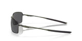 Oakley Square Wire Sunglasses Carbon Frame/ Gray Polarized Lens OO4075-04
