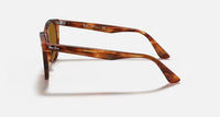 Ray-Ban Wayfarer II Classic Polished Striped Havana Frame/B-15 Brown Lens RB2185 954/33 52
