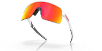 Oakley Sutro Lite Sunglasses Matte White Frame/ Prizm Ruby Lens OO9463-1839