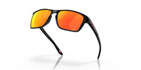Oakley Sylas Sunglasses Black Ink Frame / Prizm Ruby Polarized Lens OO9448-0557