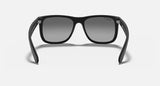 Ray-Ban Justin Classic Matte Black Frame/Grey Lens RB4165F 622/T3