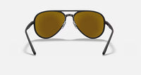 Ray-Ban RB4320CH Chromance Matte Black Frame/Blue Lens RB4320CH 601SA1 58