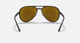 Ray-Ban RB4320CH Chromance Matte Black Frame/Blue Lens RB4320CH 601SA1 58