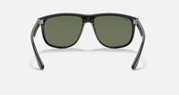 Ray-Ban BOYFRIEND Polished Black Frame/Dark Green Lens RB4147 601/58 56