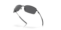 Oakley Square Wire Sunglasses Carbon Frame/ Gray Polarized Lens OO4075-04