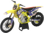 New-Ray Replica 1:12 Race Bike Suzuki RMZ450 Yellow (Travis Pastrana)