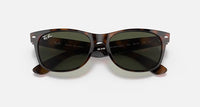 Ray-Ban New Wayfarer Classic Polished Tortoise Frame/G-15 Green Lens RB2132 902 52