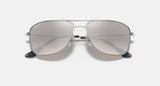 Ray-Ban RB3543 Chromance Polished Silver Frame/Silver Lens RB3543 003/5J 59