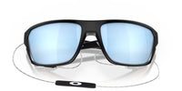 Oakley Split Shot Sunglasses Matte Black Frame/ Prizm Deep Water Polarized Lens OO9416-0664