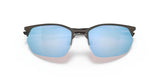 Oakley Wire Tap 2.0 Sunglasses Satin Lead Frame / Prizm Deep Water Polarized Lens OO4145-0660