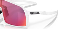 Oakley Sutro Sunglasses Matte White Frame/ Prizm Road Lens OO9406-0637