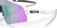 Oakley Sutro Lite Sweep Sunglasses Matte White Frame / Prizm Road Jade Lens OO9465-0439
