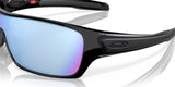 Oakley Turbine Rotor Sunglasses Polished Black Frame / Prizm Deep Water Polarized Lens OO9307-0832