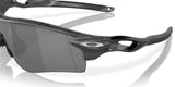 Oakley Radarlock Path Sunglasses High Resolution Collection High Resolution Carbon Frame/ Prizm Black Polarized Lens OO9206-8738