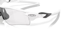 Oakley Radarlock Path Sunglasses White Out Frame/ Clear to Black Iridium Photochromic Lens OO9206-6938
