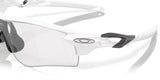 Oakley Radarlock Path Sunglasses White Out Frame/ Clear to Black Iridium Photochromic Lens OO9206-6938