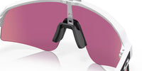 Oakley Sutro Lite Sweep Sunglasses Matte White Frame / Prizm Road Jade Lens OO9465-0439