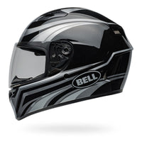 BELL Qualifier Motorcycle Street Helmet Conduit Blue/Black, Silver/Black