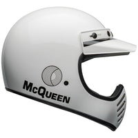BELL Moto-3 Helmet Steve McQueen Any Given Sunday Gloss White/Black