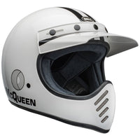 BELL Moto-3 Helmet Steve McQueen Any Given Sunday Gloss White/Black