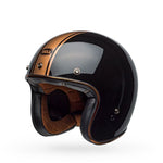 BELL Custom 500 Jet/Half Helmet Rally Gloss Black/Bronze Cruiser OnRoad Touring