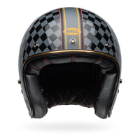 BELL Custom 500 Jet/Half Helmet RSD Wreakers Gloss Black/Gold Cruiser OnRoad Touring