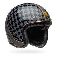 BELL Custom 500 Jet/Half Helmet RSD Wreakers Gloss Black/Gold Cruiser OnRoad Touring