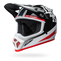 BELL MX-9 Mips Twitch DBK 24 Gloss Black/White Helmet