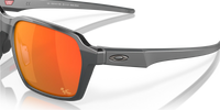 Oakley Parlay Moto GP Collection Sunglasses Matte Carbon Frame/ Prizm Ruby Lens OO4143-1158