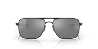 Oakley Gauge 6 Titanium Sunglasses Satin Black Frame/ PRIZM Black Polarized Lens