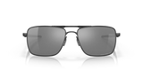 Oakley Gauge 6 Titanium Sunglasses Satin Black Frame/ PRIZM Black Polarized Lens