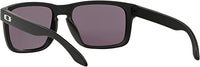 Oakley Holbrook Sunglasses Matte Black Frame/ Warm Grey Lens