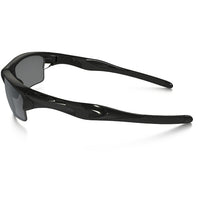 Oakley Half Jacket 2.0 XL Sunglasses Polished Black Frame/ Black Iridium Polarized Lens
