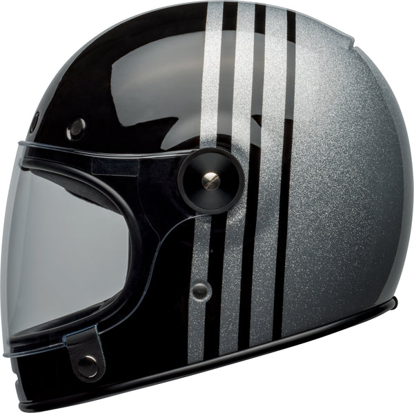bell bullitt helmet gloss black BELL Bullitt Street Helmet Reverb Gloss Black/Silver Flake XL 7131670 – Motor Sports Zone