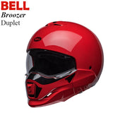 BELL Broozer Street/Onroad Helmet Duplet Gloss Red/Gloss Nardo Gray/Gloss White