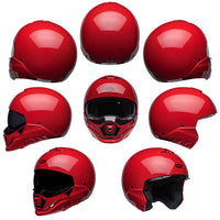 BELL Broozer Street/Onroad Helmet Duplet Gloss Red/Gloss Nardo Gray/Gloss White