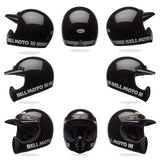 BELL Moto-3  Classic Helmet Gloss Black, Matte/Gloss Blackout, Red, White