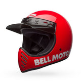 BELL Moto-3  Classic Helmet Gloss Black, Matte/Gloss Blackout, Red, White