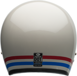 BELL Custom 500 Stripes Jet/Half Helmet Gloss Pearl White Cruiser OnRoad Touring