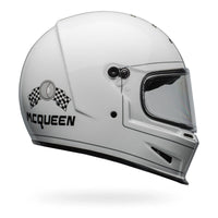 BELL Eliminator Street Helmet Steve Mcqueen Gloss White