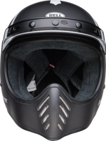 BELL Moto-3  Fasthouse Old Road Helmet Matte/Gloss Black/White