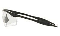 Oakley M Frame Sunglasses Black Frame/ Clear Lens 11-161
