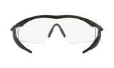 Oakley M Frame Sunglasses Black Frame/ Clear Lens 11-161